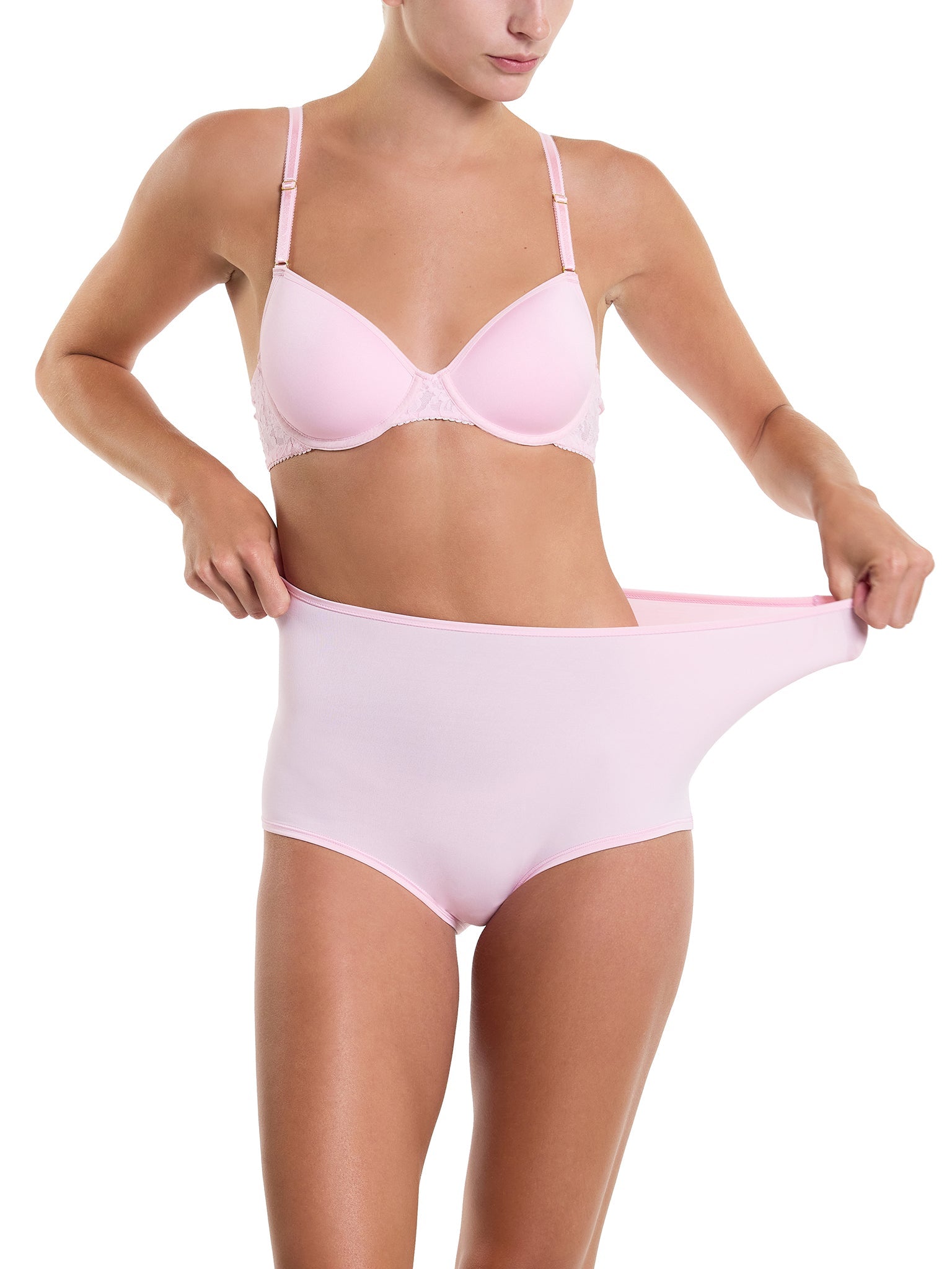 Yourfit™ High Rise Boyshort Bliss Pink