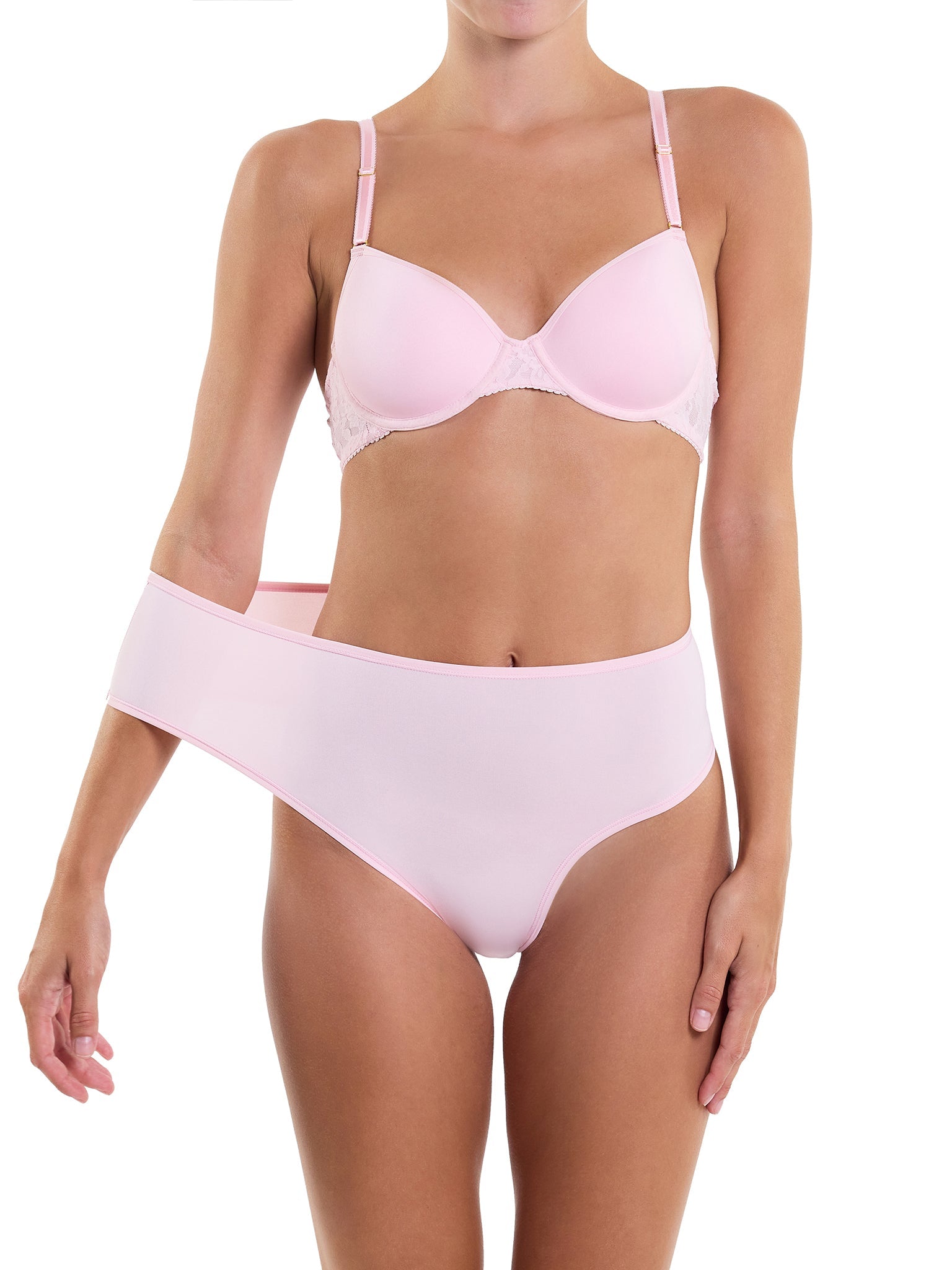 Yourfit™ High Cut Thong Bliss Pink