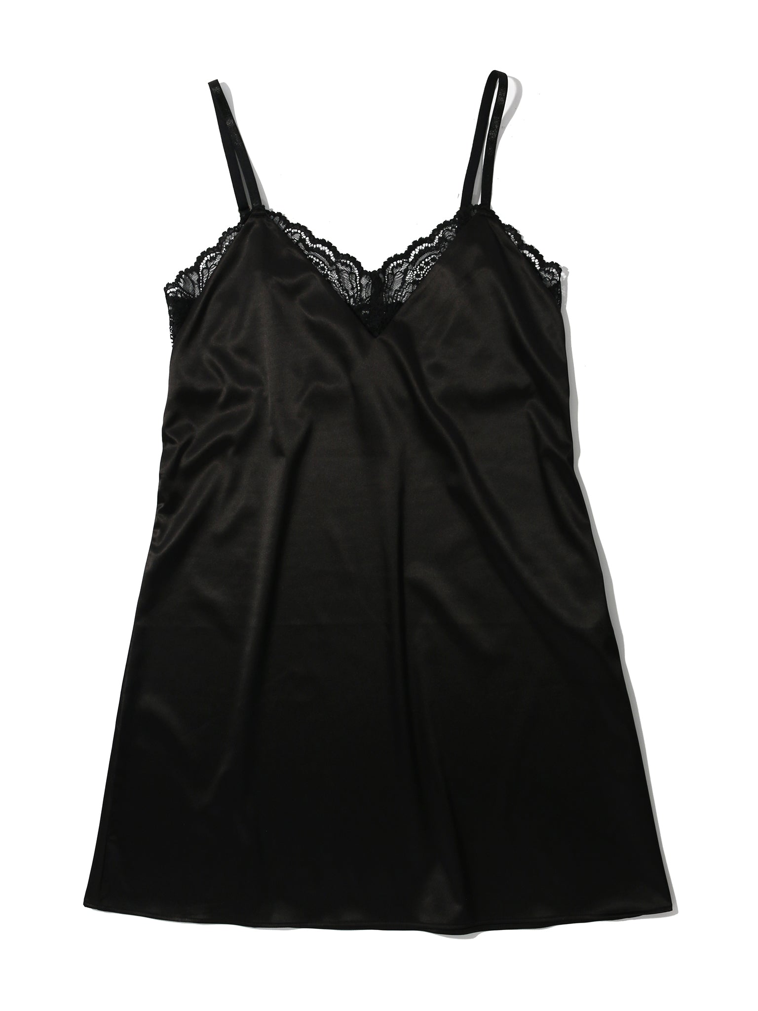 &oh™ Satin & Lace Chemise Black Sale