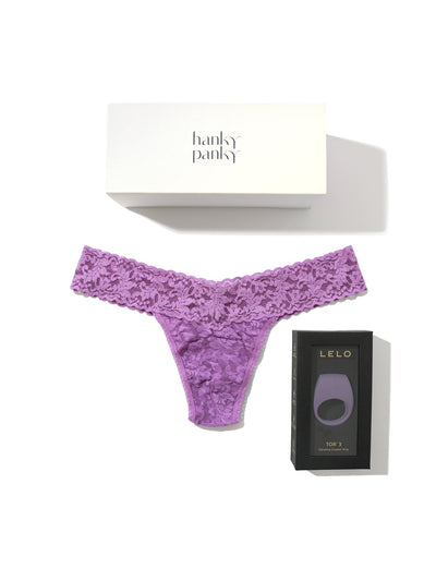 Lelo Tor 3 & Signature Lace Low Rise Thong Set