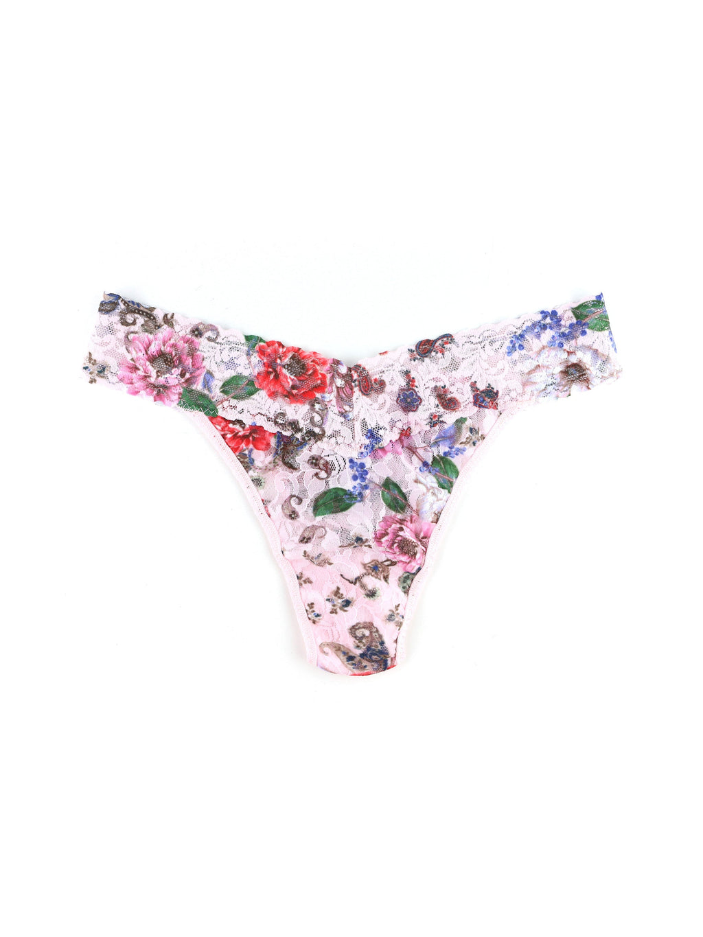 Printed Signature Lace Original Rise Thong Highgrove Gardens Sale ...